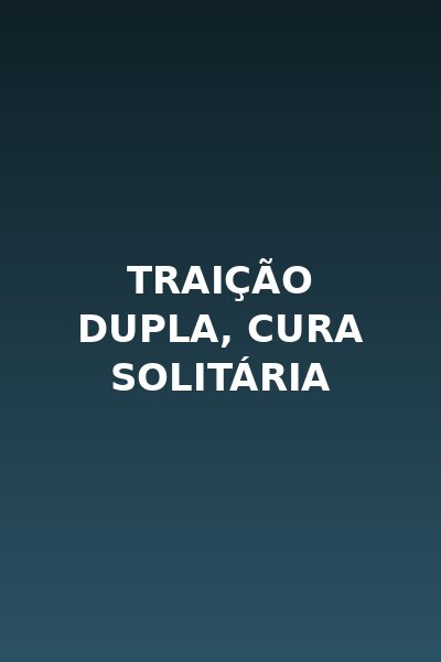 Traição Dupla, Cura Solitária Dublado